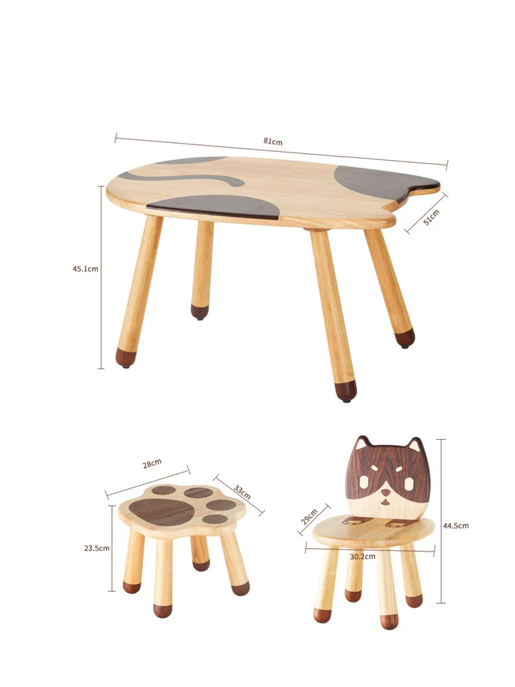 Chair Set Kindergarten Writing Table Baby Dining Learning Games Toy |