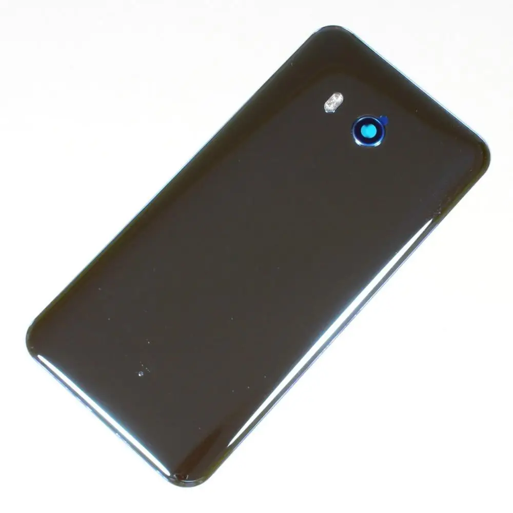 Задняя крышка батарейного отсека чехол для htc U11 задняя дверная стеклянная панель