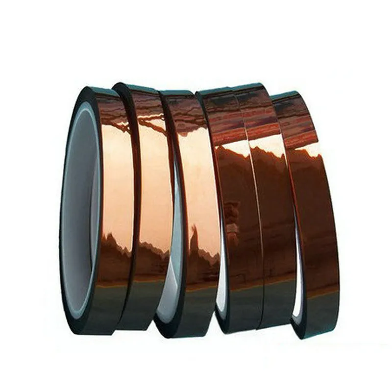 2020 New 1 Roll 30 Meters EMI Shielding Heat Resist Tape High Temperature Resistant Gold Finger Plastic Insulating | Обустройство