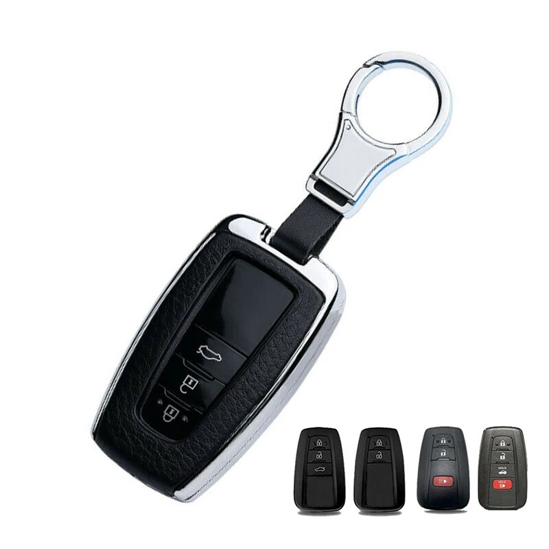 Чехол для ключей автомобиля Toyota Camry 2018 2019 черный чехол с цепочкой и защитой от