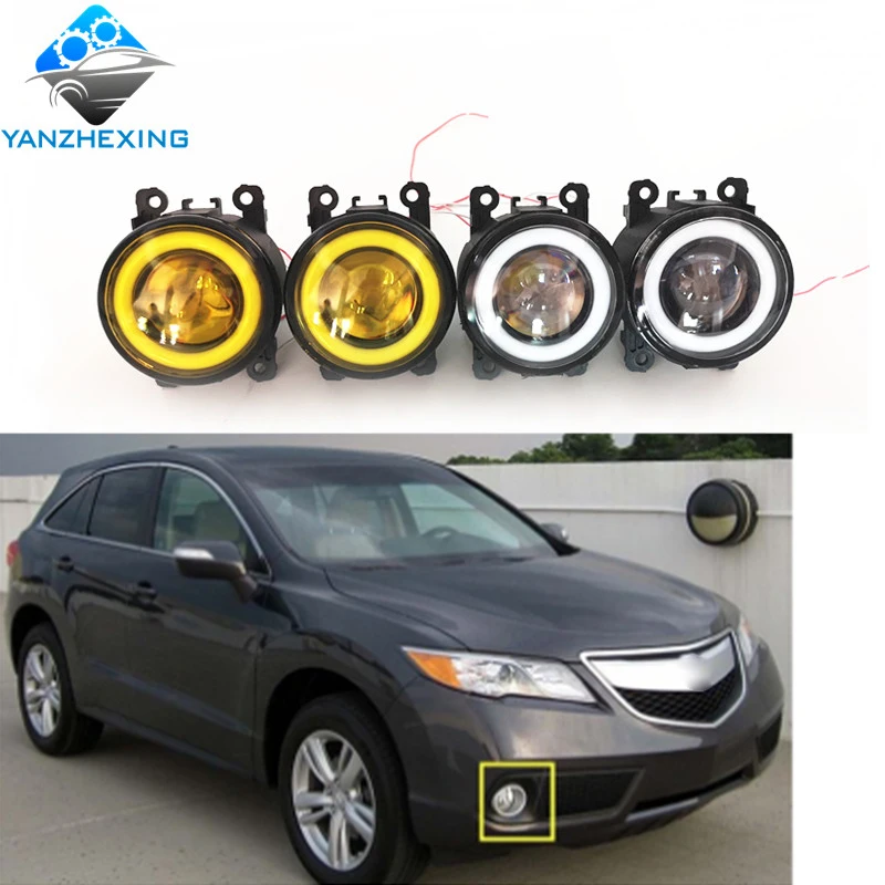 2 шт. новые ангельские глазки на передний бампер для автомобильного стайлинга