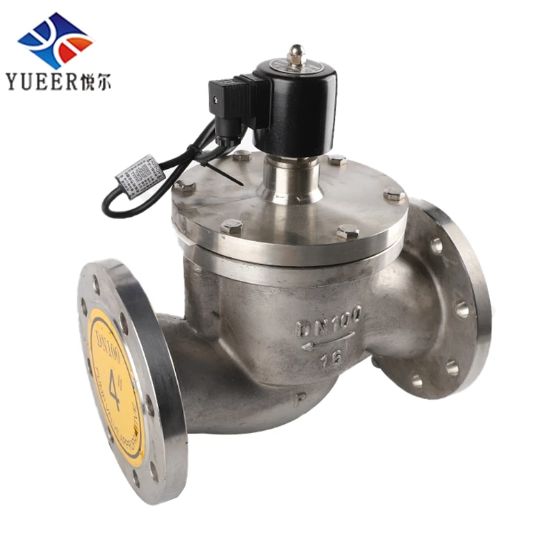 Фланец парового соленоидного клапана высокого и давления из нержавеющей стали 1/2