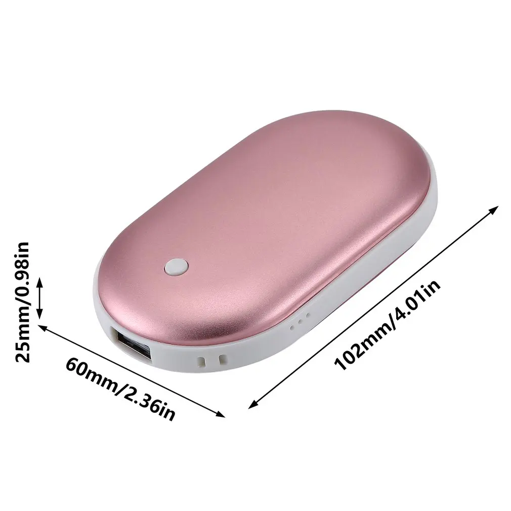 

Multi-Function Charging Treasure Cobblestone Usb Hand Warmer Mini Portable Charging Treasure Charging Hand Warmer Two In One