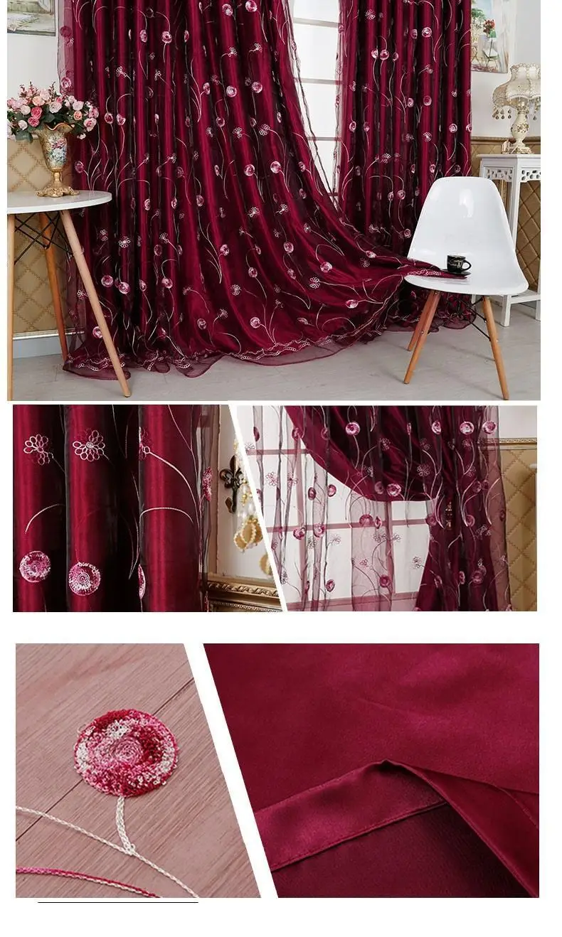 Perde гостиная Zaslony Do Okna Cortinados спальня Voilage Fenetre для кухни Роскошные Cortinas Rideaux Pour Le Salon шторы