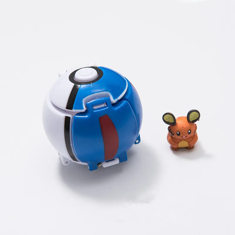 Аниме Покемон мяч Пикачу карманные монстры Косплей Pop-up Poke Ball Bulbasaur дети мультфильм Милая игрушечная бутафория Костюмы Аксессуары - Цвет: 3