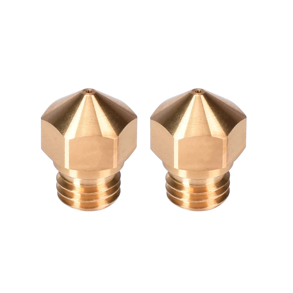 Латунная насадка MK10 высокого качества резьбовые детали для 3D принтера M7 нити 1 75