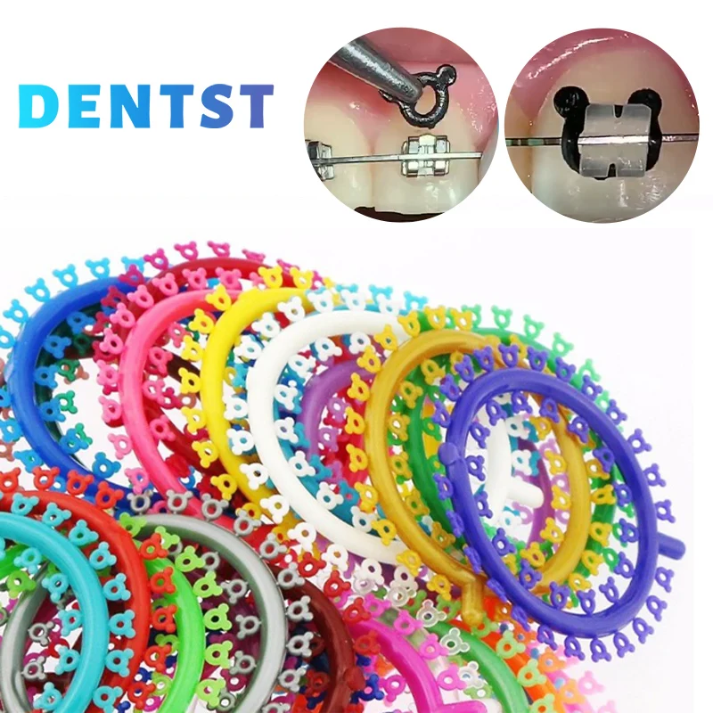 1 пакет Стоматологическая Ортодонтическая мультяшная Цветочная мышь кошка