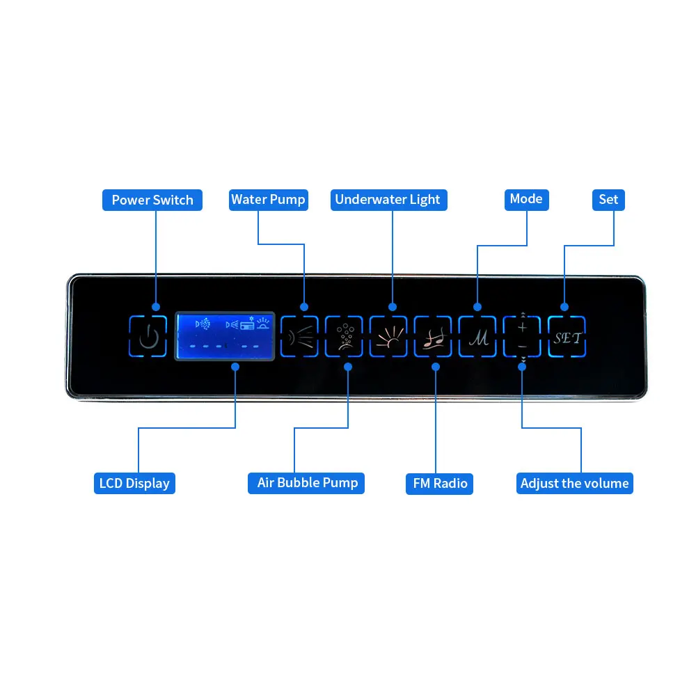 Панель управления с ЖК дисплеем 220 В переменного тока|Ванны и джакузи| |