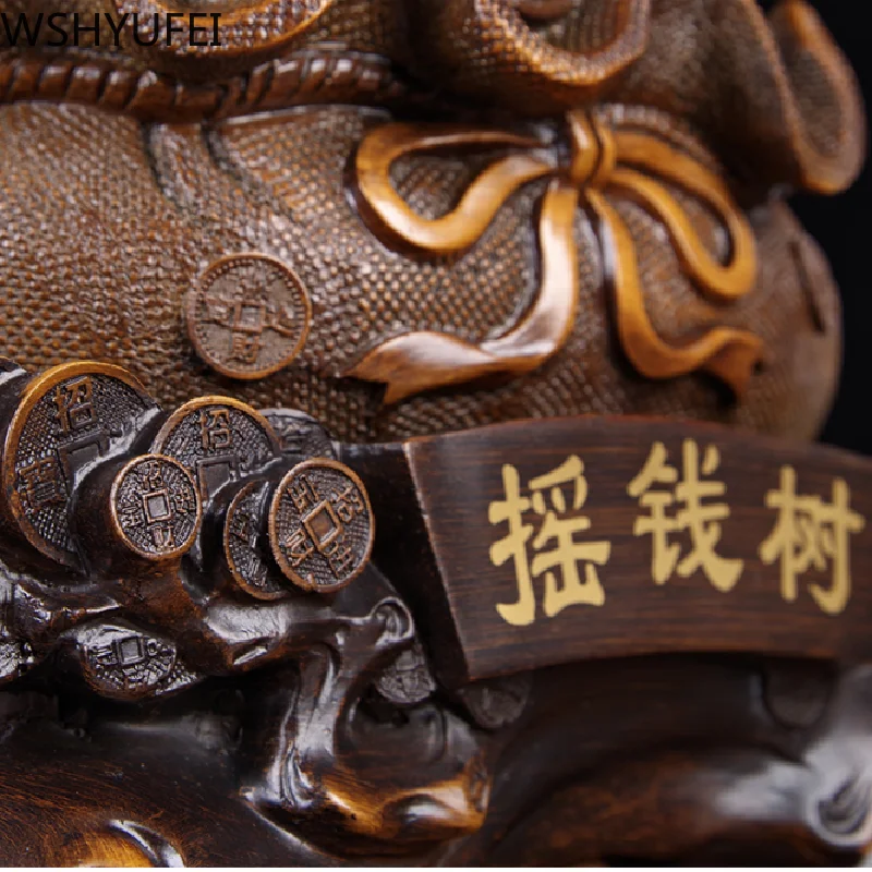 Украшения из смолы на удачу в китайском стиле поделки для дома гостиной кабинета