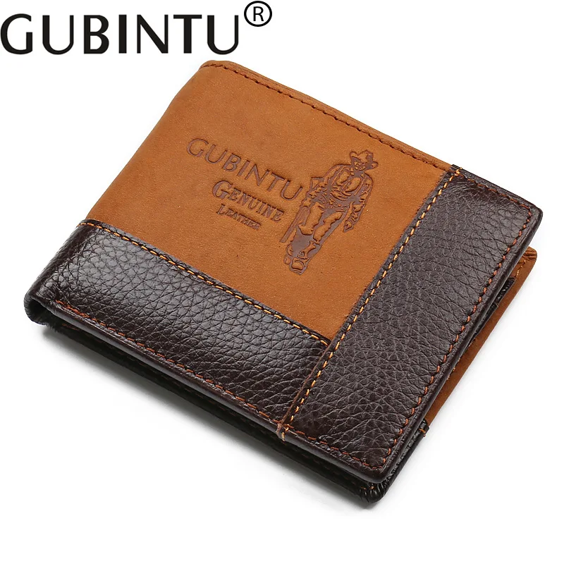 

Gubintu New Foreign Trade Leather Wallet for Man Short Wallet AliExpress Hot Selling Dollar Coin Purse