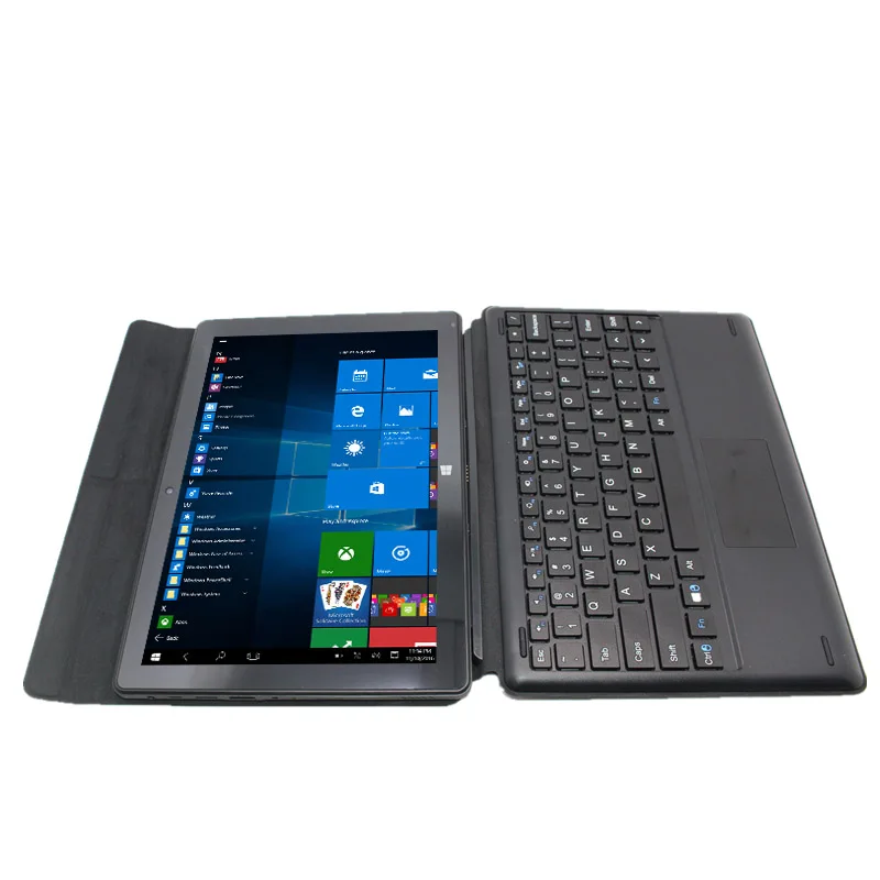 Новое поступление 10,1 дюймов WINDOWS 10 Intel Atom 2+ 32 ГБ четырехъядерный 1280x800 ips Двойная камера с Bluetooth Док-клавиатурой