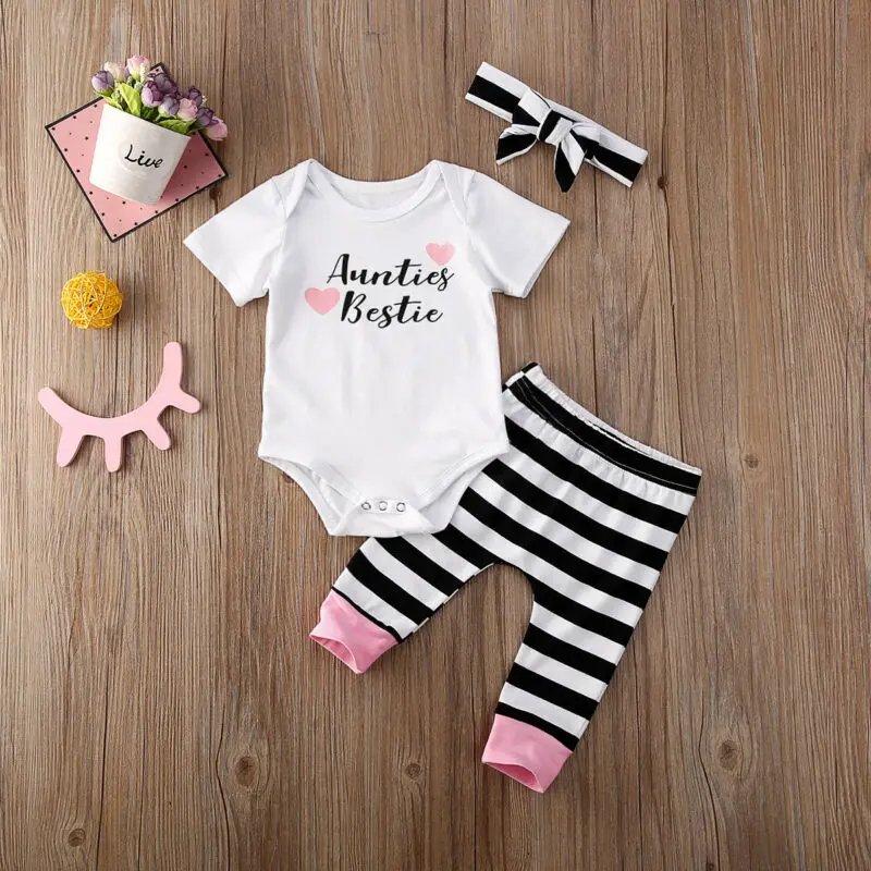 Комплект из 3 предметов летняя повседневная одежда для новорожденных мальчиков