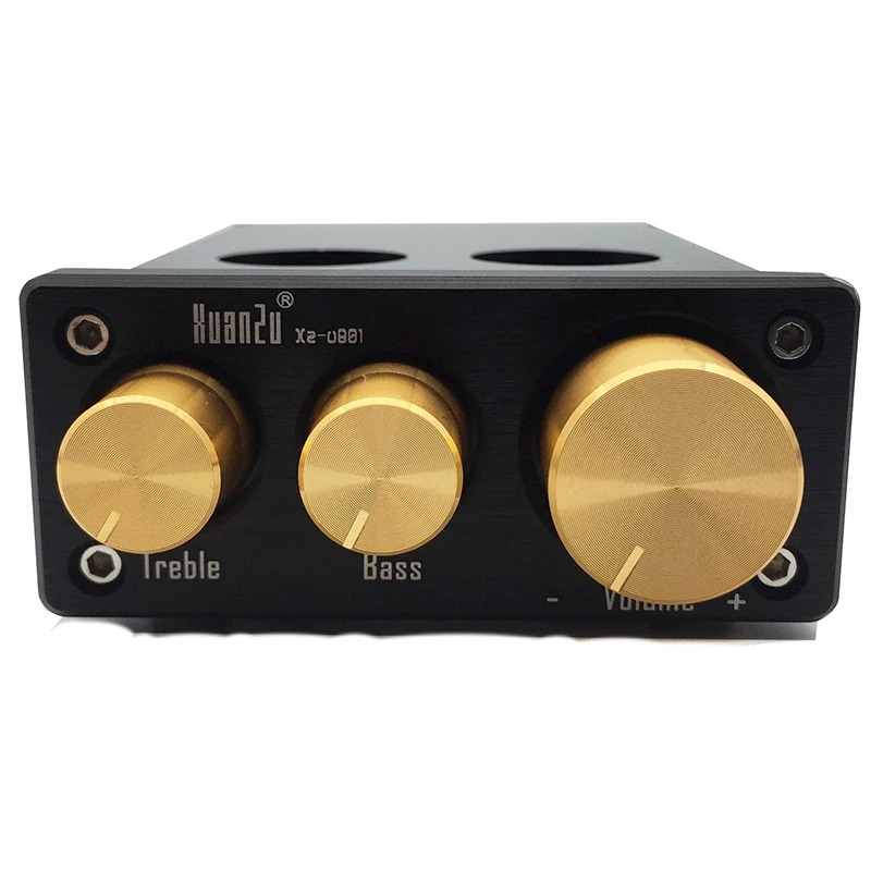 Preamplifier U801 6J1 tube desktop power amplifier audio treble and bass gain pure preamplifier HiFi AMP | Электроника