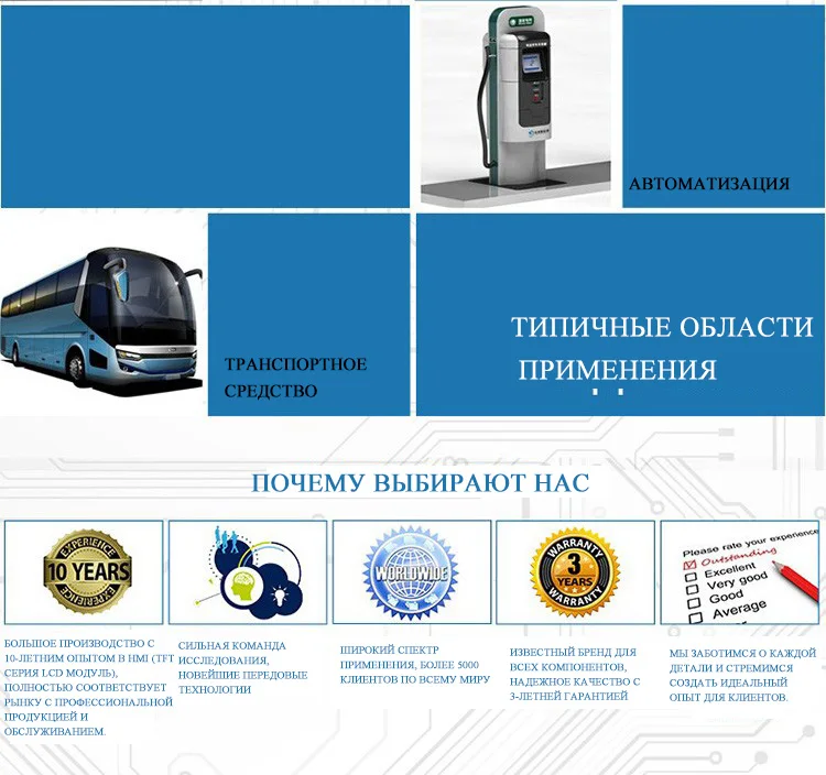 Камень 8,0 дюймовый HMI TFT дисплей контроллер с последовательным интерфейсом для промышленного