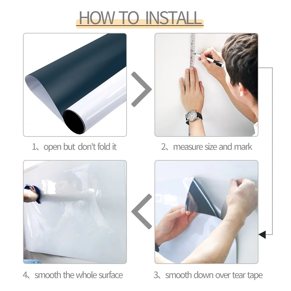 Самоклеящаяся доска стикер для письма граффити рисования обучения Настенный