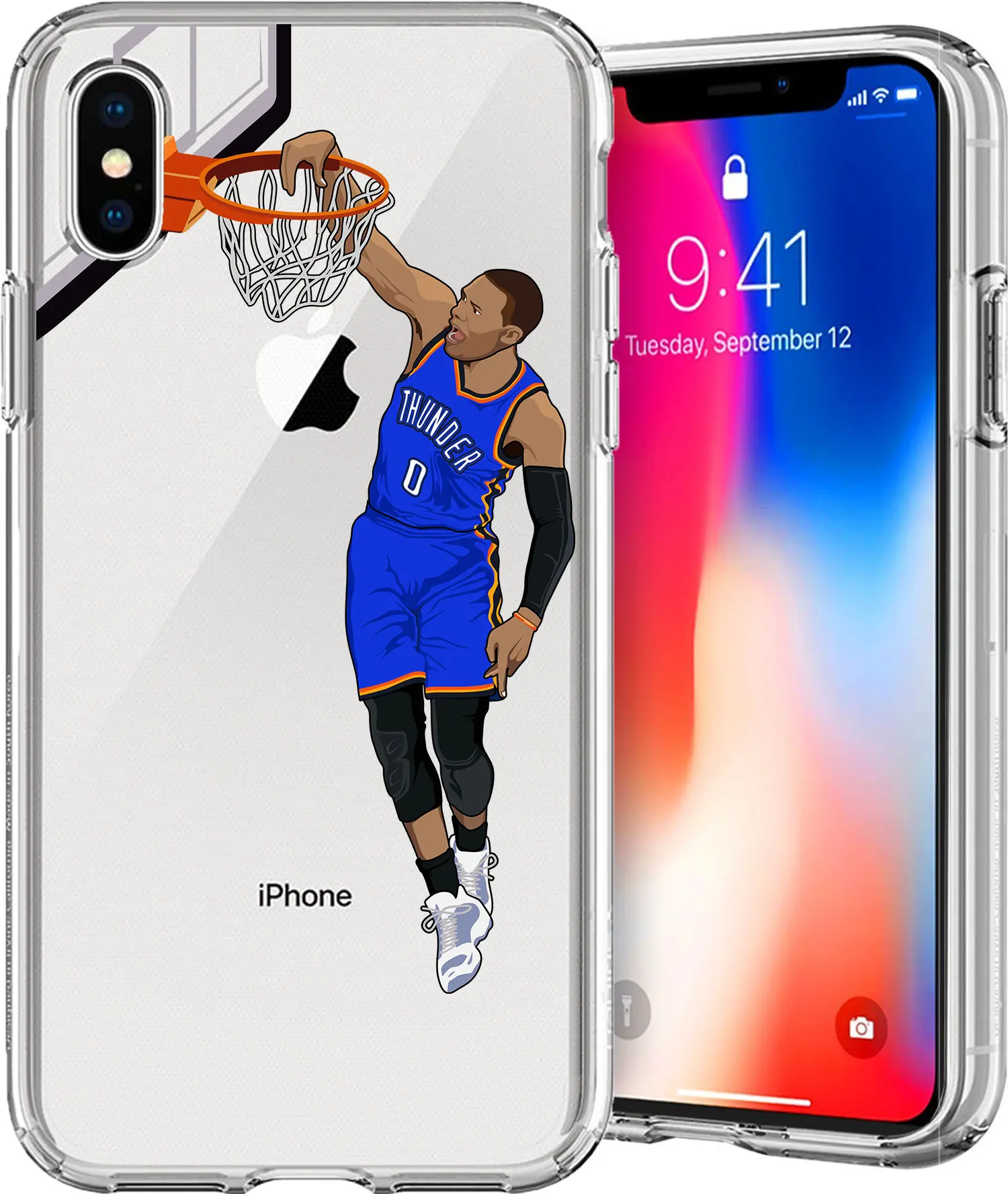 

Mobile phone case suitable for iPhone 11 Pro X 7 6 5 6S 8 Plus XR XS Max SE cartoon basketball football phone cases