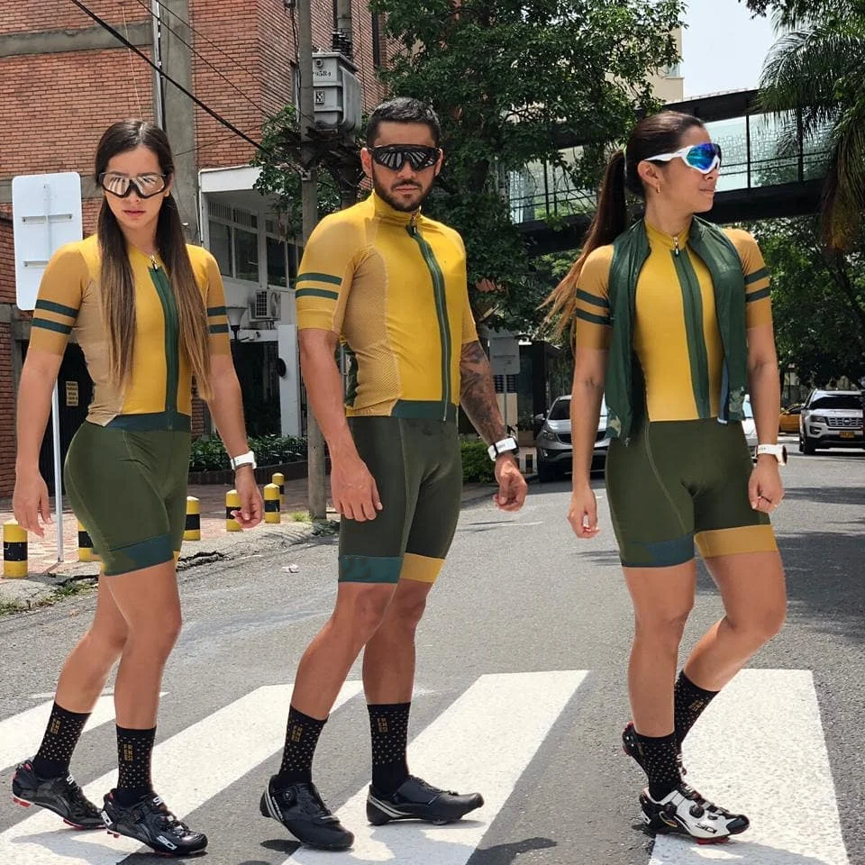 

Унисекс триатлон, индивидуальный велосипедный костюм, комплект для фитнеса, бега, тренировок, велосипедные гонки, колготки, комбинезон, оде...