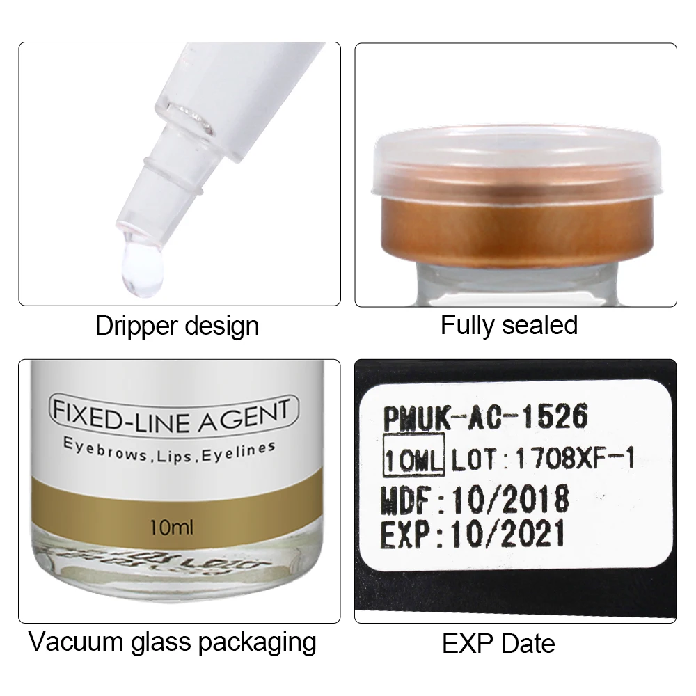 Biomaser микроблейдинг пигмент фиксирующий агент Перманентный макияж чернильный