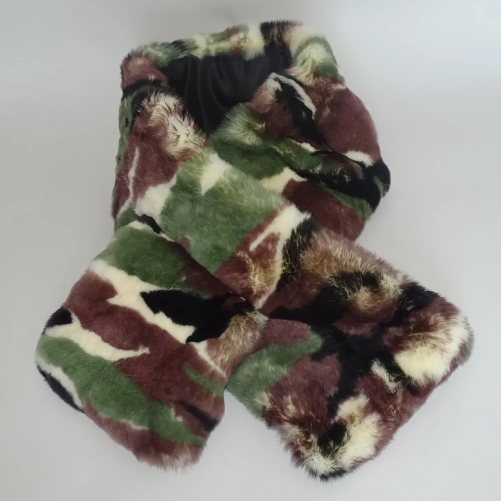 Женский шарф из натурального меха Рекс |