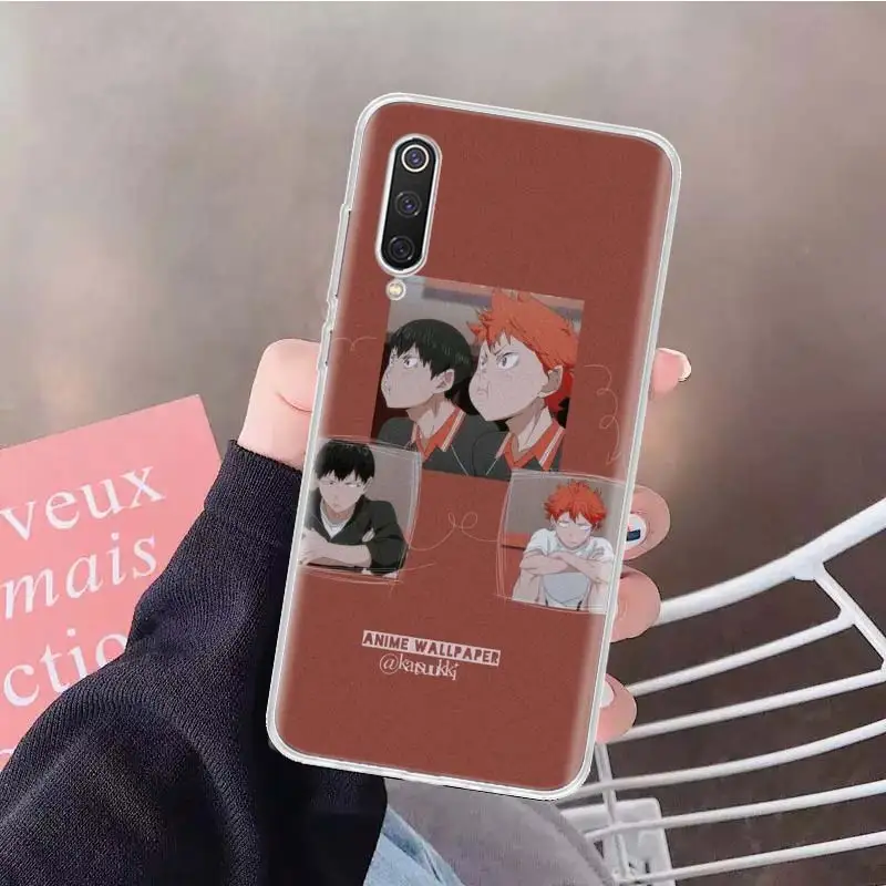 Чехол для телефона с рисунком волейбола Haikyuu Xiaomi Poco X3 Pro X5 X4 Nfc M3 M2 M4 F3 F2 F1 GT Mi Note 10 Lite