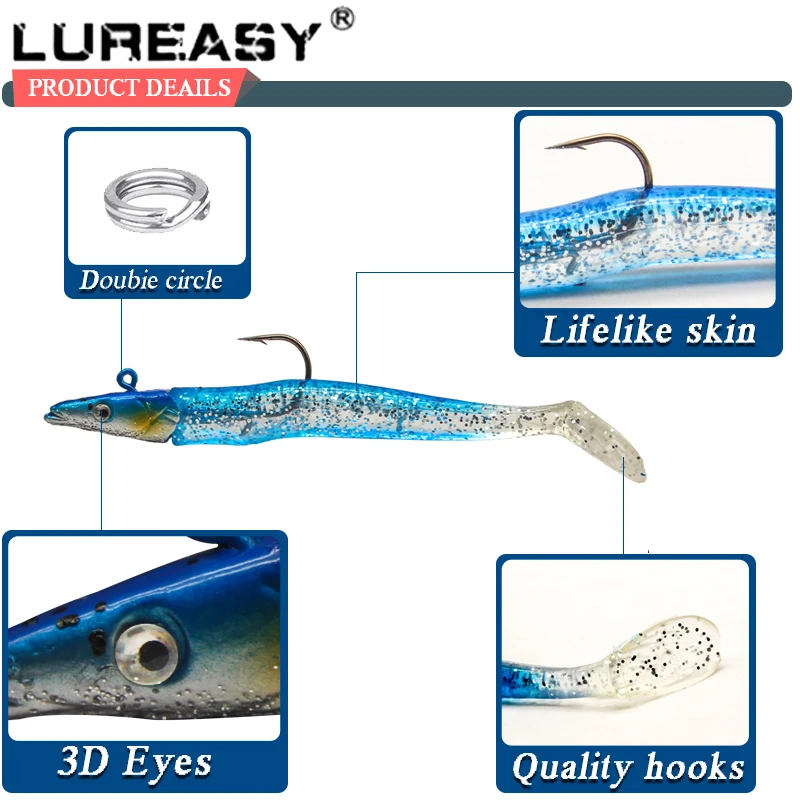 Зимняя высококачественная мягкая рыболовная приманка 5 см 10 г искусственная