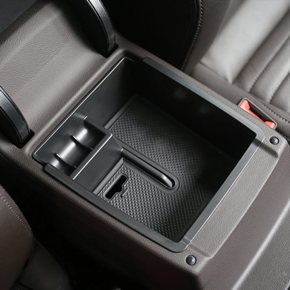 Лоток для держателя контейнера центральный автомобильный подлокотник хранения