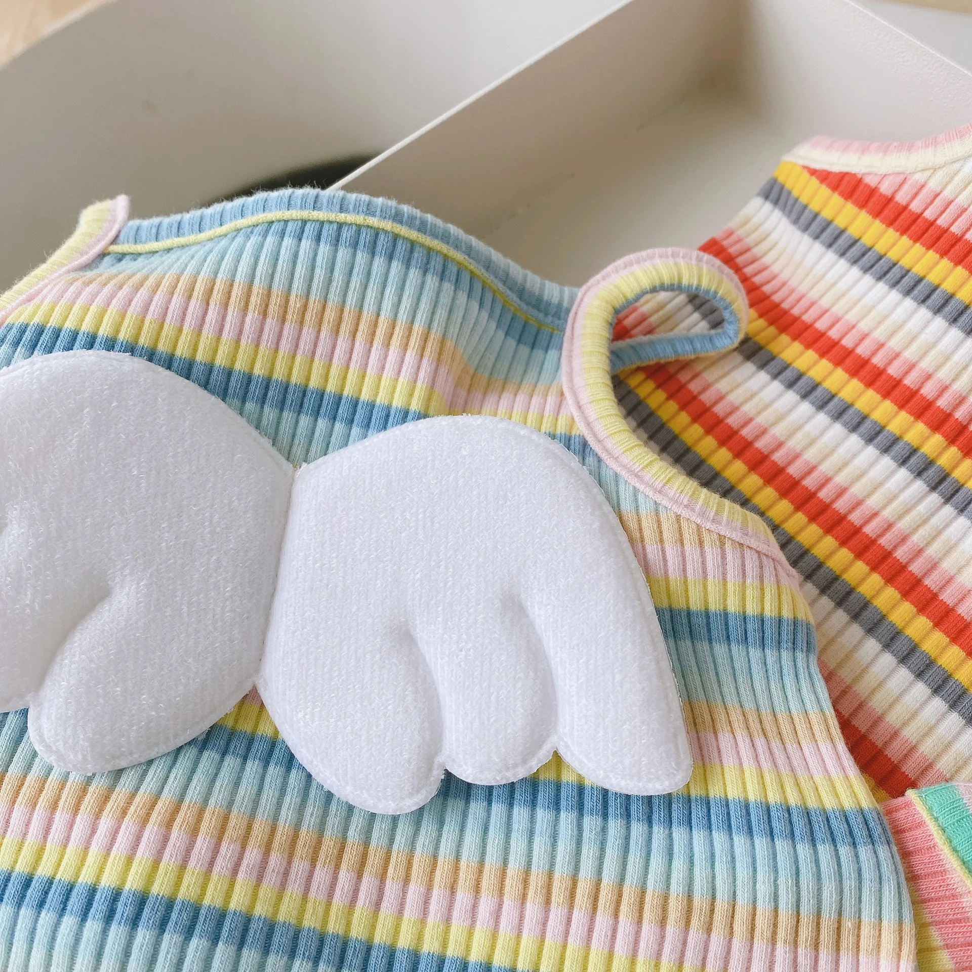 Полосатый комбинезон для девочек 2020|Боди малышек| |