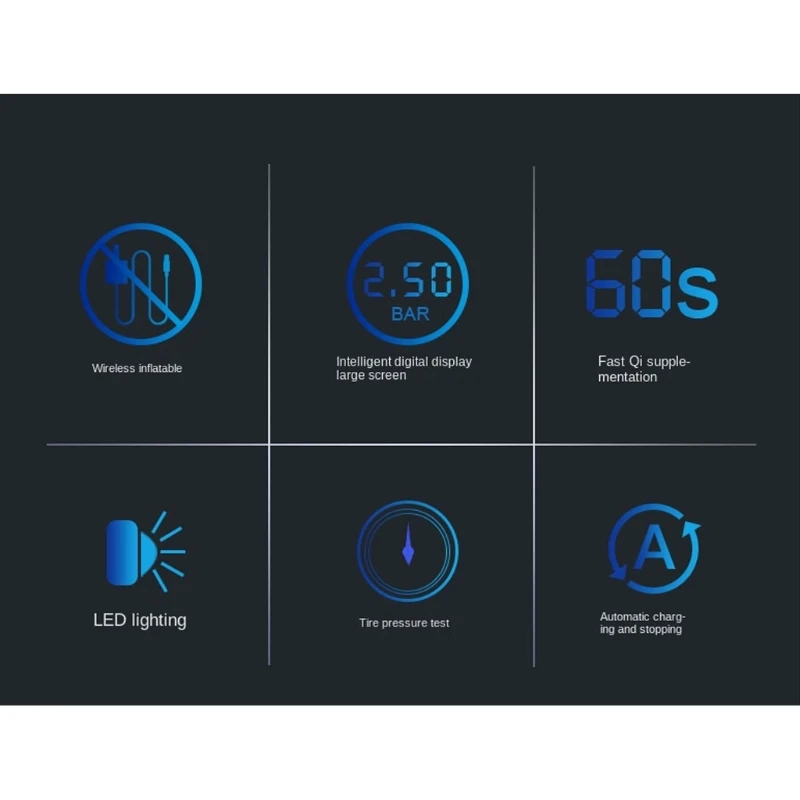 120 Вт автомобильный воздушный насос портативный для шин мотоцикла автомобиля