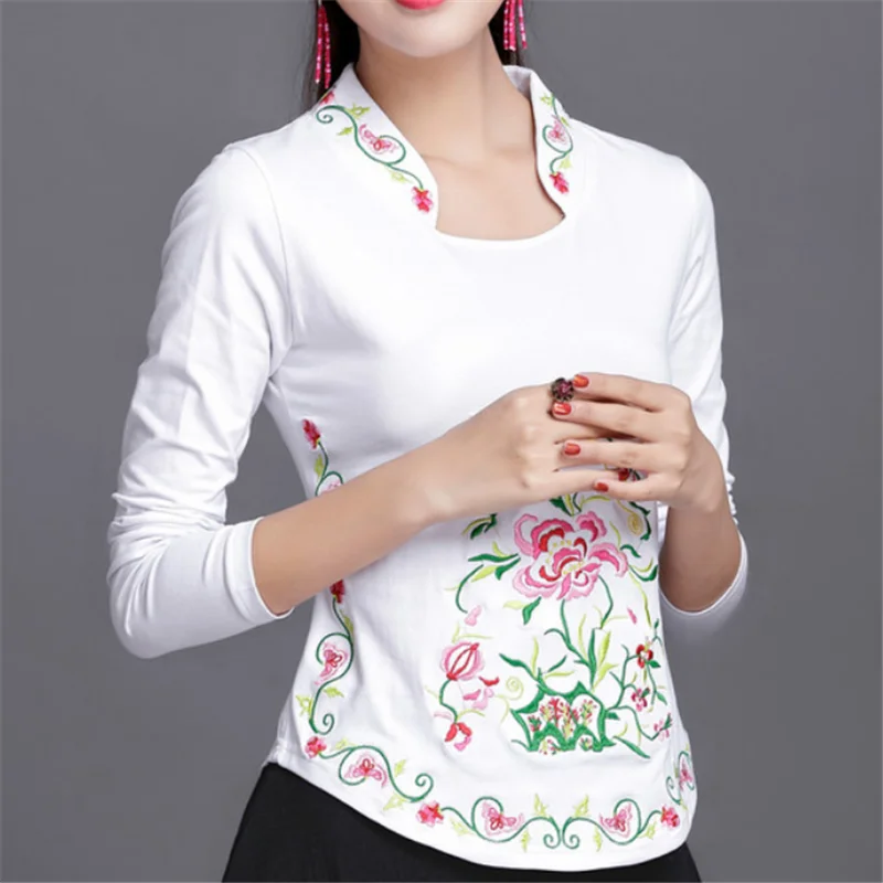 Весна Осень 2019 женские топы тройники высокое качество длинный рукав халат боди