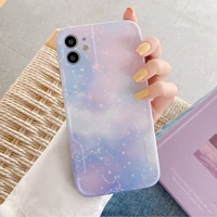 starry star constellation phone case for iphone 11 xs xr x 12 13 iphone13 i13 pro max protective glossy back soft cover shell
