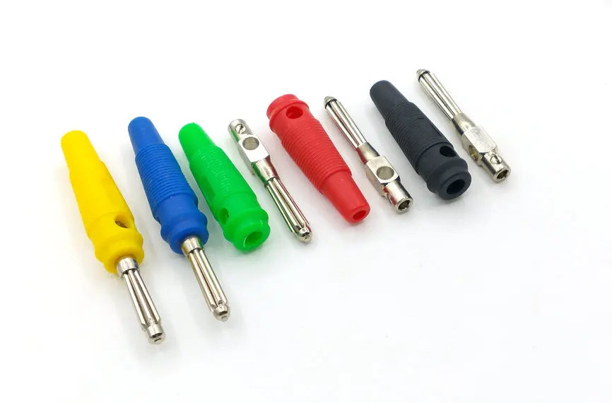 

5pcs copper 4mm Banana Plug connector adapter