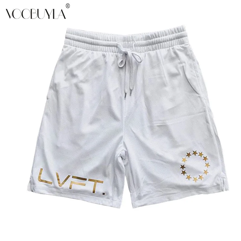 Мужские спортивные шорты для бега быстросохнущие размера плюс 3XL тренажерного