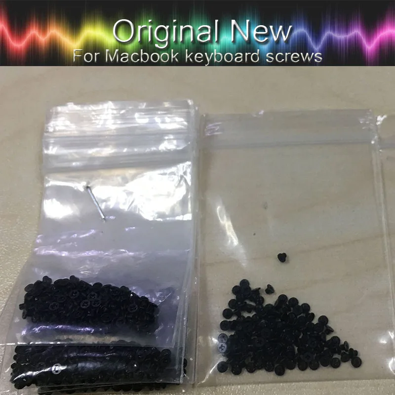 Новые винты для клавиатуры 100 шт. Macbook Pro Air Retina A1342 A1278 A1286 A1297 A1370 A1465 A1369 A1466 A1425 A1502 A1398