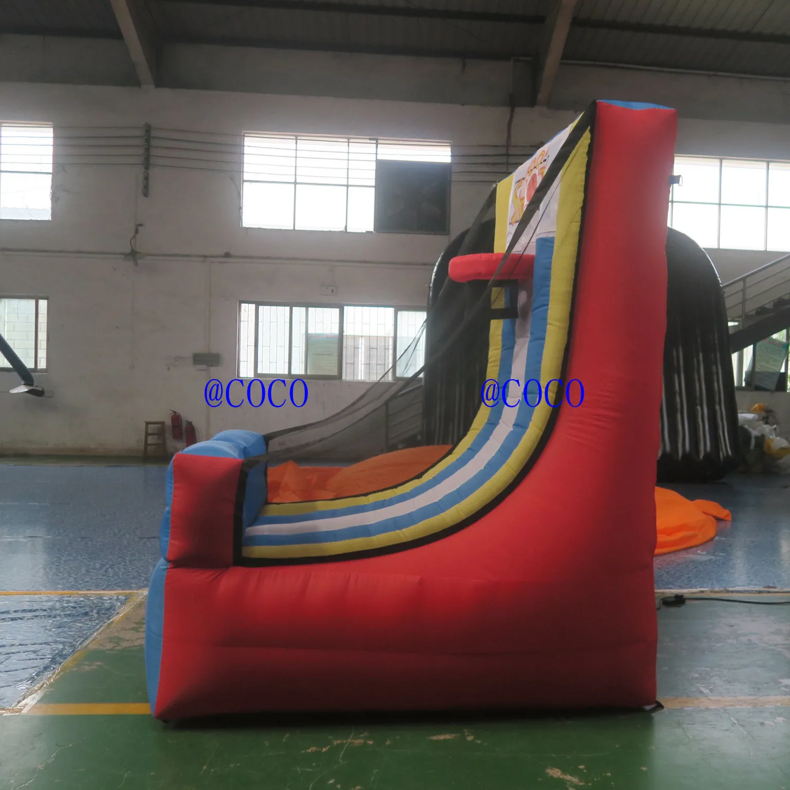 Бесплатная доставка воздухом до двери 1 5x1 5x2 м надувные баскетбольные мячи на