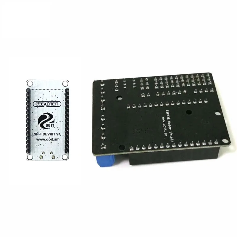 Плата разработки NodeMCU V4 Wi-Fi + плата управления двигателем комплект для