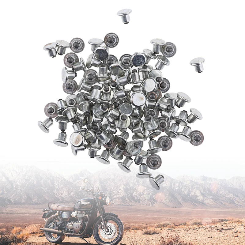 100 шт. шипы для шин шнеки снега колесные шины цепи шпильки велосипеда скутера |