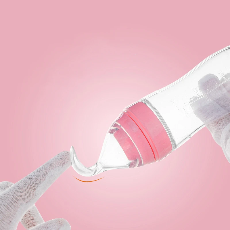 Детская безопасная силиконовая ложка для кормления фруктов и овощей | Мать