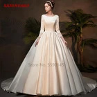 Женское атласное свадебное платье It's yiiya, черное винтажное бальное платье с кружевной аппликацией и круглым вырезом на лето 2022