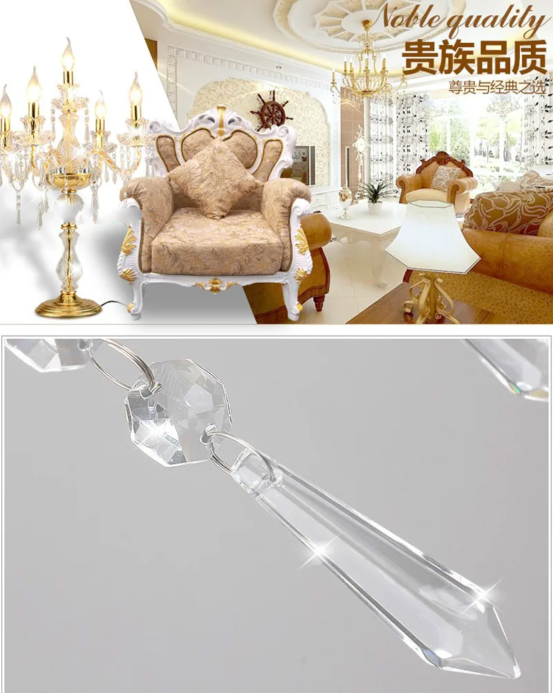 Современная светодиодная настольная лампа для украшения дома подсвечник