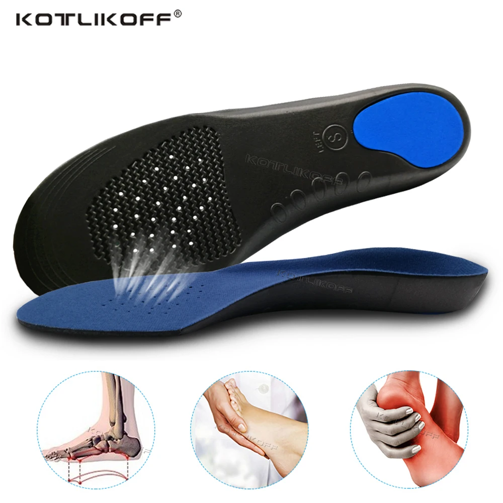 

3D Orthopedic Insoles Premium Comfortable Orthotics Flat Foot Insole Insert Arch Support Pad for Plantar Fasciitis Men and Women