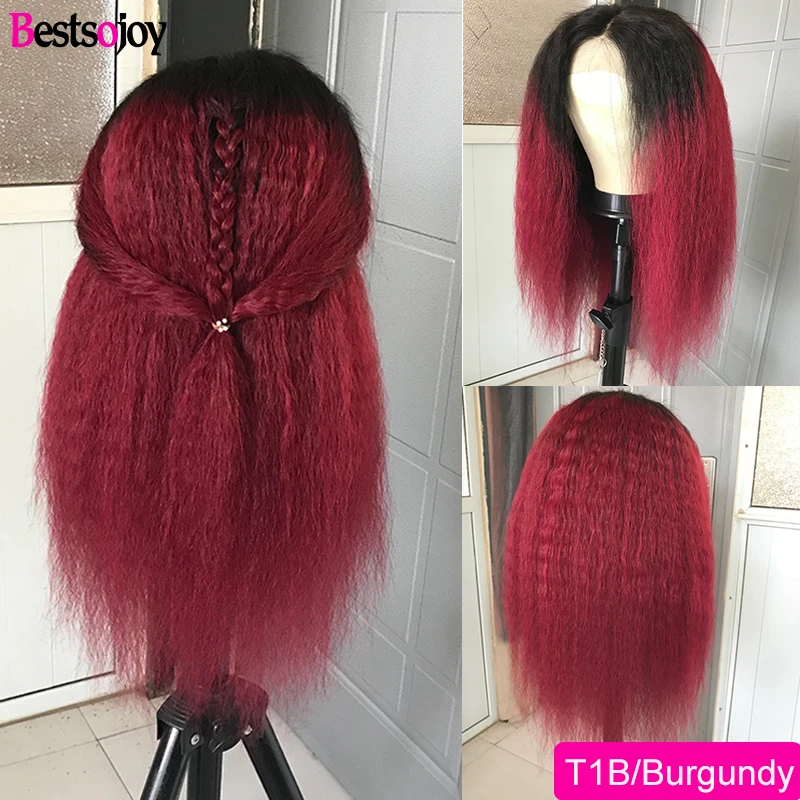 Bestsojoy кудрявые прямые Синтетические волосы на кружеве парики из натуральных