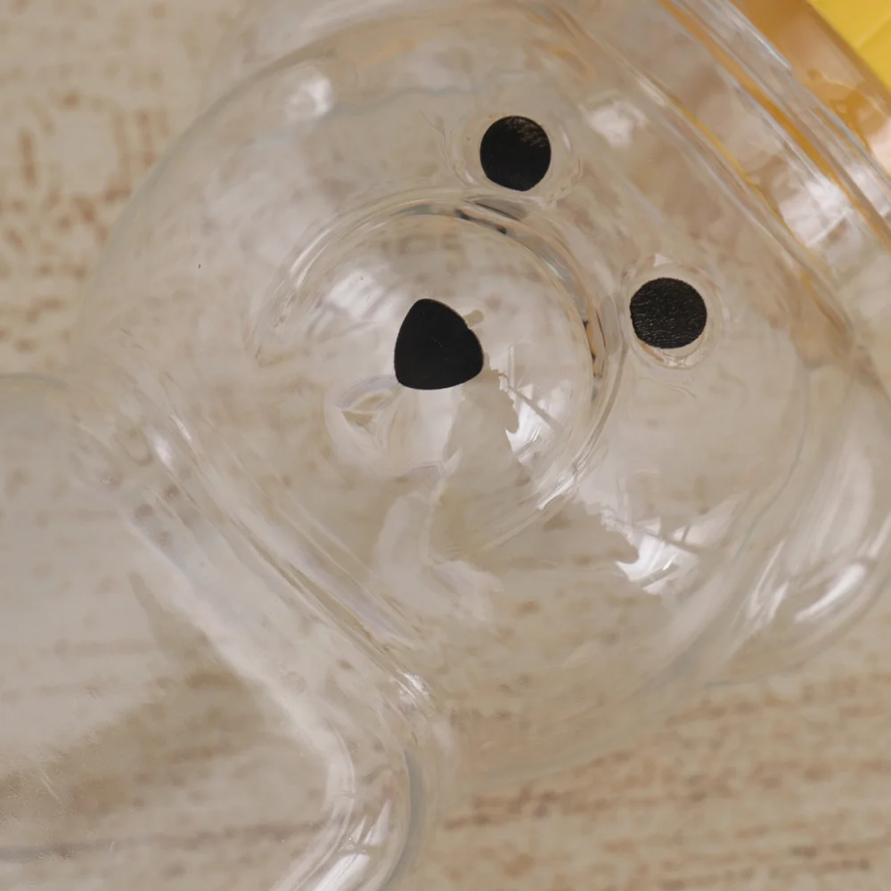 

12pcs 240ml Squeeze Condiment Bottles Bear Shape Honey Sauce Mustard Jam Dispenser
