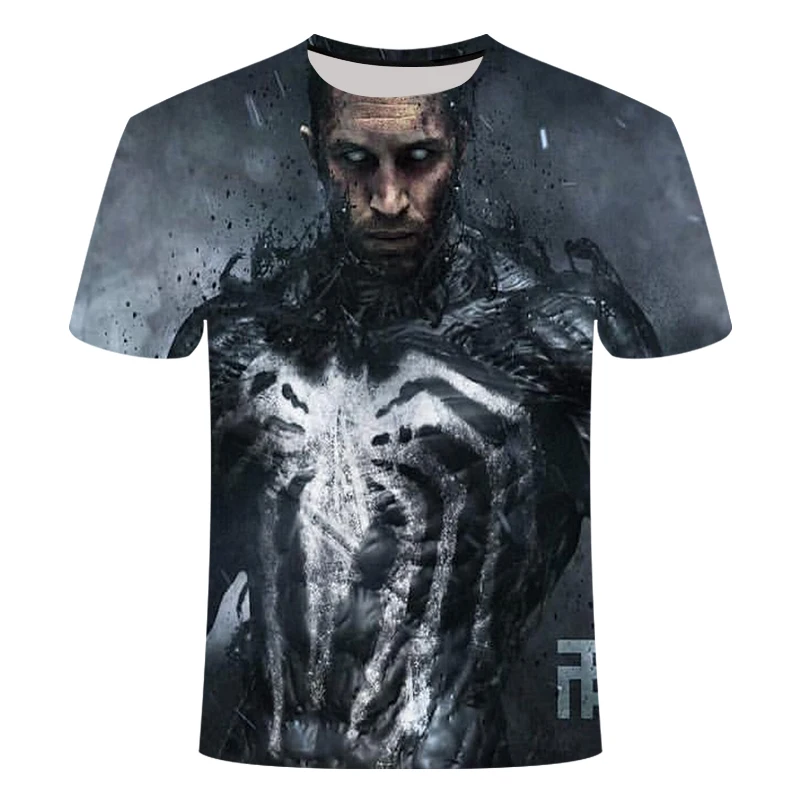 New Men/women T Shirts Venom Compression Shirt 3D Printed Summer Short Sleeve avenger sweatshirt gym hiphop large size 6XL
