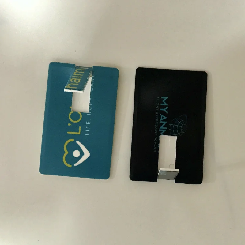 Ультратонкий Usb флеш накопитель для визиток 1 ГБ 2 4 8 Гб|USB флэш-накопители| |
