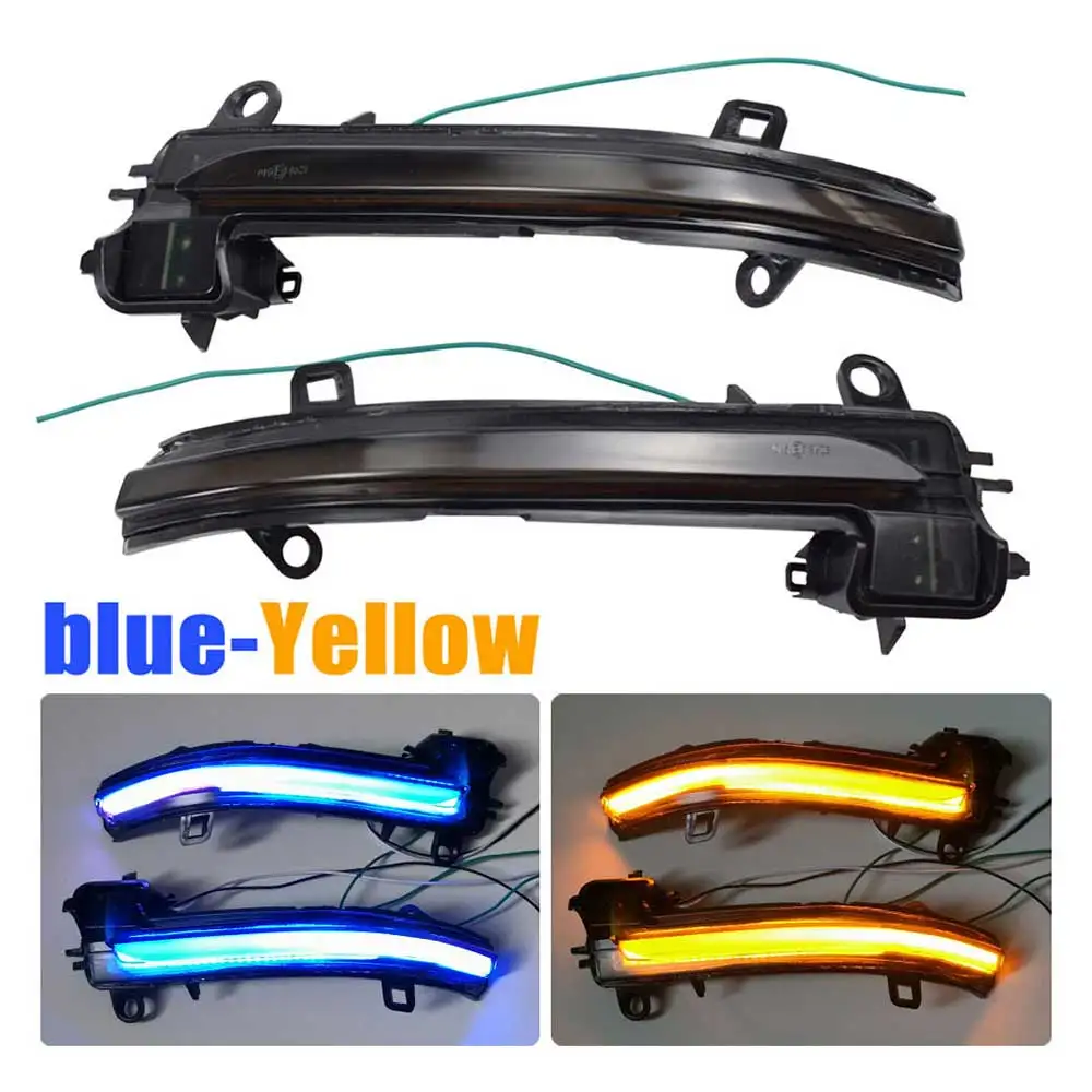 

2PCS Dynamic Turn Signal LED Rearview Mirror Indicator Light for for BMW X1 X2 F48 F49 2 Series F45 F46