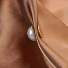 Новый металлический магнит жемчужная брошь Магнитный съемник для жестких бирок для электронного отслеживания товара Pin рубашка с пряжкой воротник Luxlury ювелирные изделия Броши для женская одежда аксессуары
