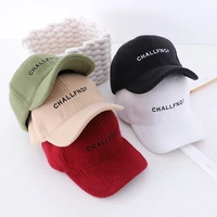 children boys and girls spring summer autumn and winter new flannel letters baseball caps baby caps leisure tide sun hats 2021