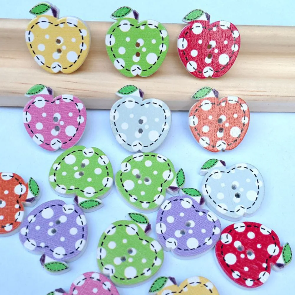 50 шт. деревянные пуговицы для одежды | Дом и сад