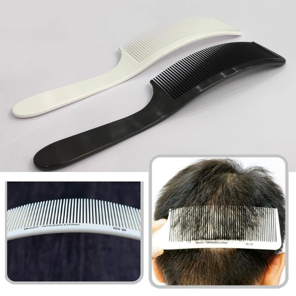 

Professional Hair Clipping Cutting Comb Hairdressing Barber Flat Top For Men