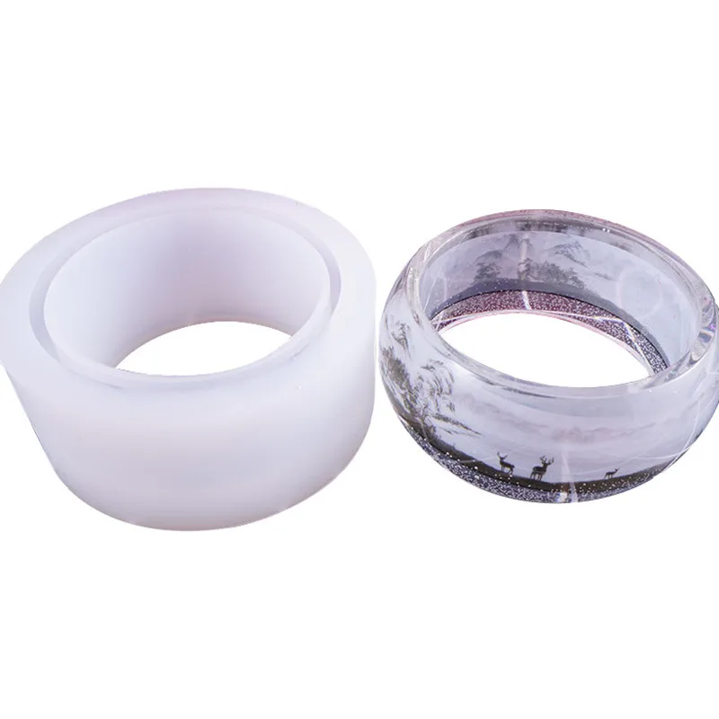 Широкая силиконовая форма SNASAN для браслетов и ювелирных изделий смолы